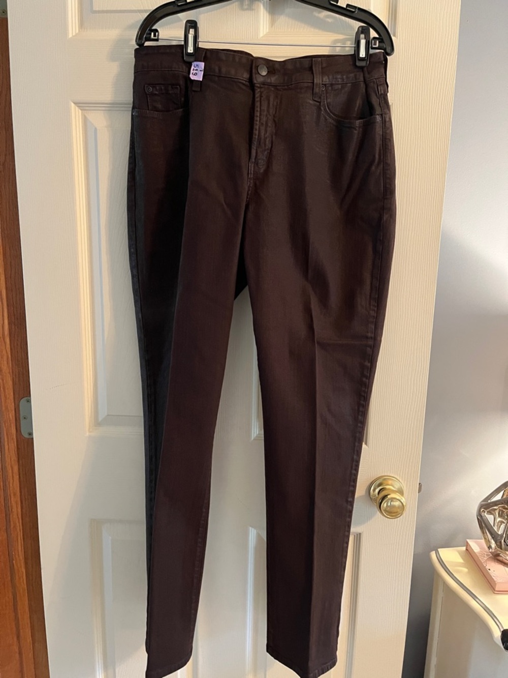 NYDJ Women's Boot Cut Jeans in Dark Brown